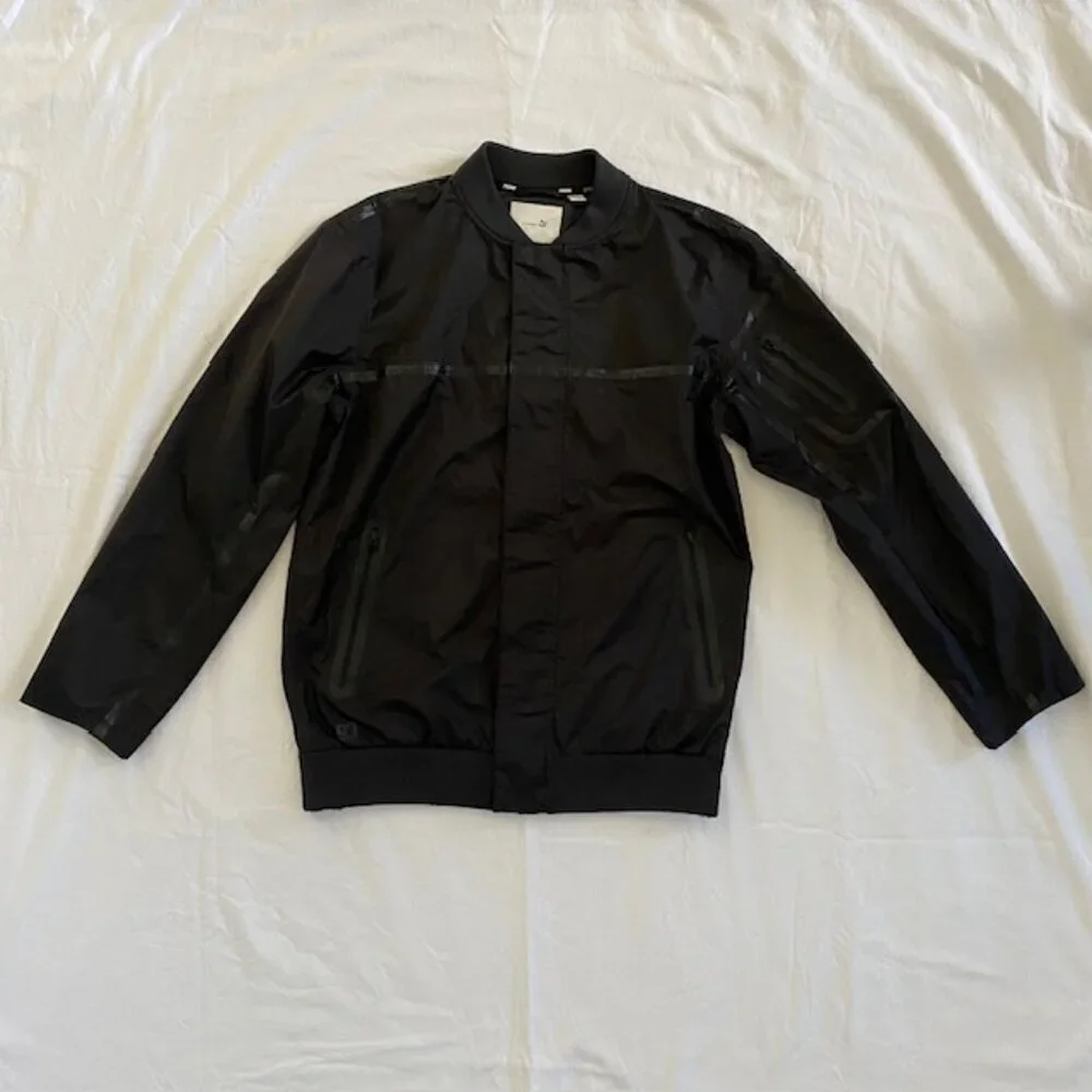 PUMA Select x Stampd Black Zip Up Bomber Jacket Coat Small